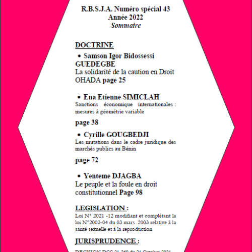 LE PEUPLE ET LA FOULE EN DROIT CONSTITUTIONNEL